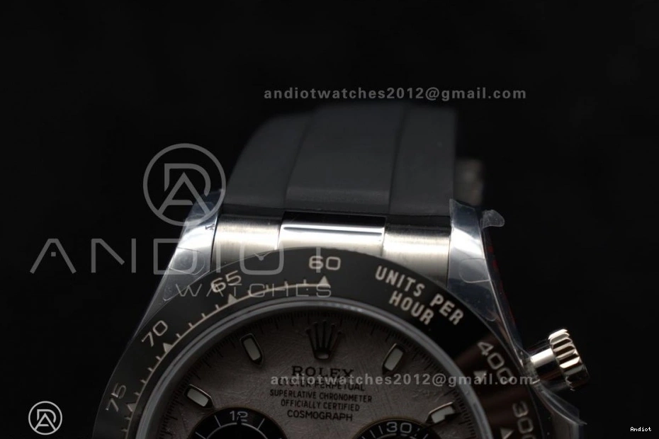 1:1 Edition V3 SH4130 Best Thermal QF on Oysterflex 116519 Daytona (Gain Strap 767 Weight) Meteorite Dial 0816